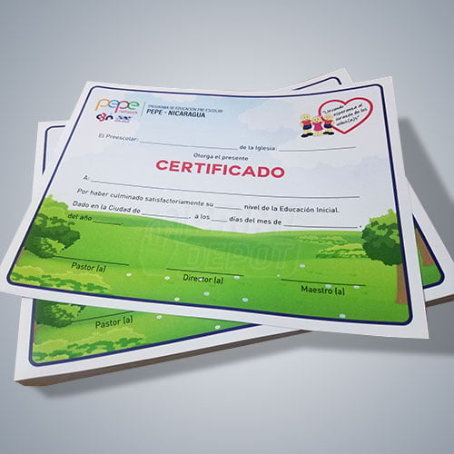 Certificados / Diplomas