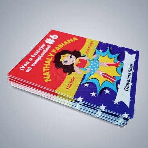 Tarjetas tipo invitaciones