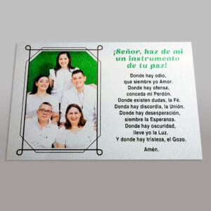 Placa metálica 20x30cm