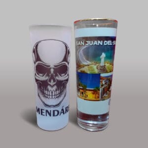 Vaso tequilero 3oz de vidrio